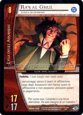 DOR-106 Ra's al Ghul rara -NEAR MINT-