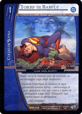 DOR-118 Torre di Babele rara -NEAR MINT-