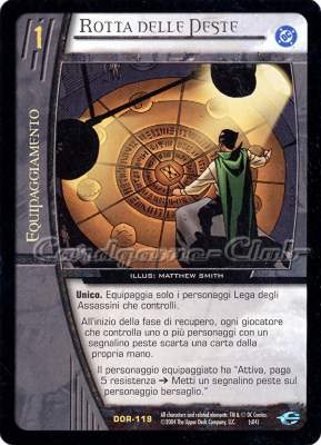 DOR-119 Rotta delle Peste rara -NEAR MINT-