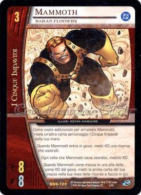 DOR-123 Mammoth rara -NEAR MINT-