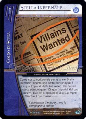 DOR-127 Stella Infernale non comune -NEAR MINT-