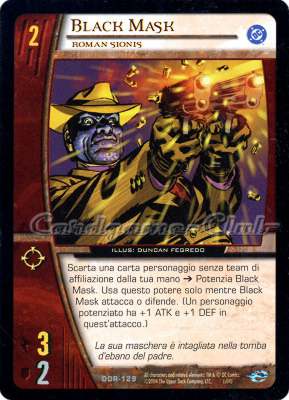 DOR-129 Black Mask non comune -NEAR MINT-