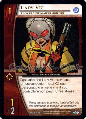 DOR-134 Lady Vic non comune -NEAR MINT-