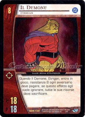 DOR-138 Il Demone rara -NEAR MINT-