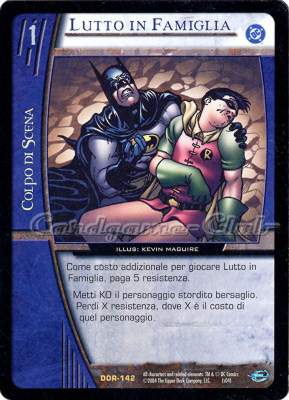 DOR-142 Lutto in Famiglia rara -NEAR MINT-