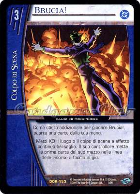 DOR-153 Brucia! rara -NEAR MINT-