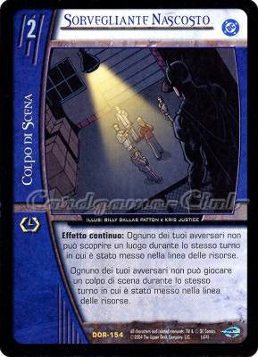 DOR-154 Sorvegliante Nascosto rara -NEAR MINT-