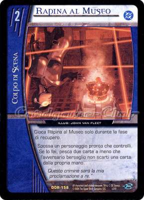 DOR-158 Rapina al Museo rara -NEAR MINT-