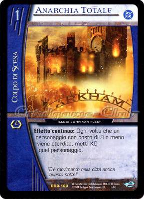DOR-163 Anarchia Totale rara -NEAR MINT-