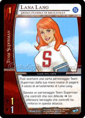 DSM-012 Lana Lang non comune -NEAR MINT-