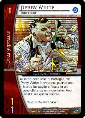 DSM-015 Perry White rara -NEAR MINT-