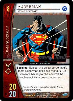 DSM-023 Superman rara -NEAR MINT-