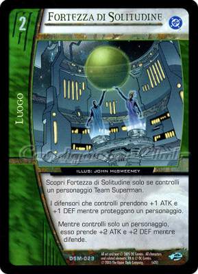 DSM-029 Fortezza di Solitudine non comune -NEAR MINT-