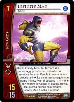 DSM-041 Infinity Man rara -NEAR MINT-