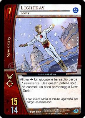 DSM-043 Lightray comune -NEAR MINT-