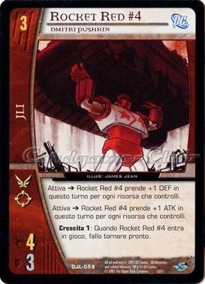 DJL-059 Rocket Red #4 comune -NEAR MINT-