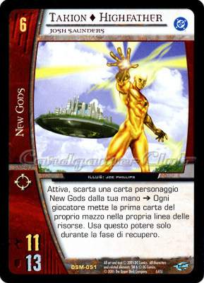 DSM-051 Takion + Highfather rara -NEAR MINT-