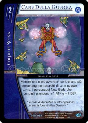 DSM-054 Cane Della Guerra non comune -NEAR MINT-