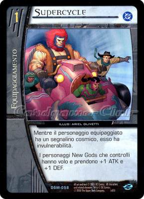 DSM-058 Supercycle non comune -NEAR MINT-