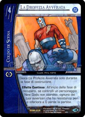 DSM-059 La Profezia Avverata rara -NEAR MINT-