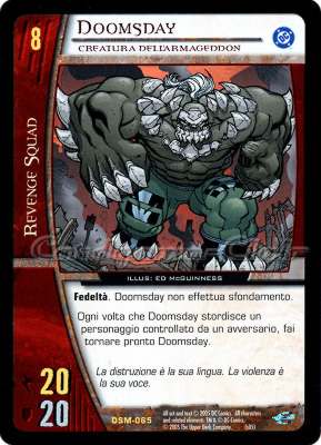 DSM-065 Doomsday rara -NEAR MINT-