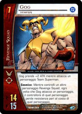 DSM-069 Gog comune -NEAR MINT-