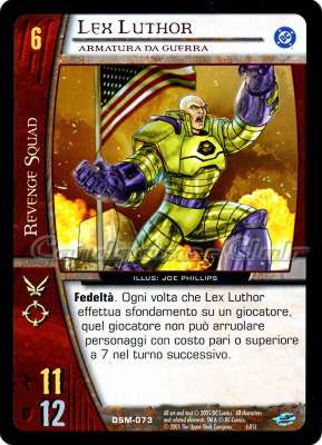 DSM-073 Lex Luthor comune -NEAR MINT-