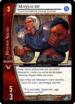 DSM-075 Massacre non comune -NEAR MINT-