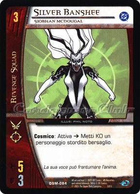 DSM-084 Silver Banshee comune -NEAR MINT-