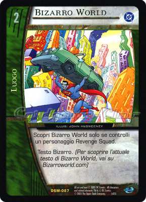 DSM-087 Bizarro World rara -NEAR MINT-