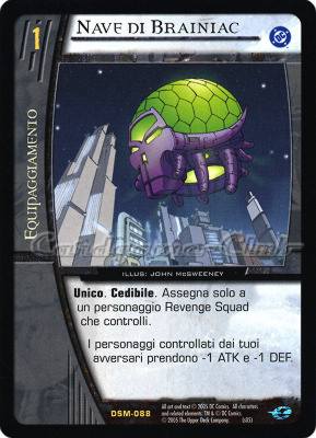 DSM-088 Nave di Brainiac rara -NEAR MINT-