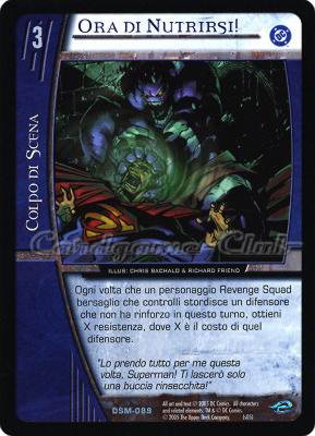 DSM-089 Ora di Nutrirsi! non comune -NEAR MINT-