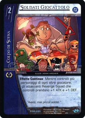 DSM-095 Soldati Giocattolo non comune -NEAR MINT-