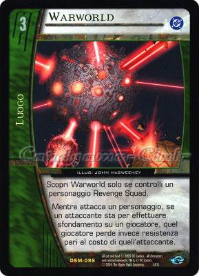 DSM-096 Warworld rara -NEAR MINT-