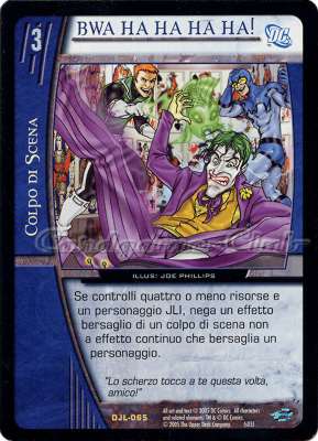 DJL-065 BWA HA HA HA HA ! rara -NEAR MINT-
