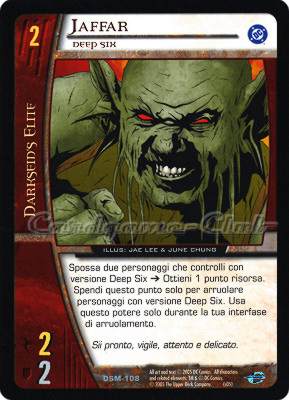 DSM-108 Jaffar non comune -NEAR MINT-