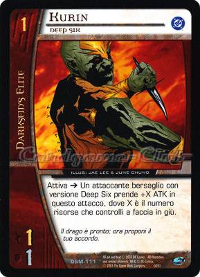 DSM-111 Kurin non comune -NEAR MINT-