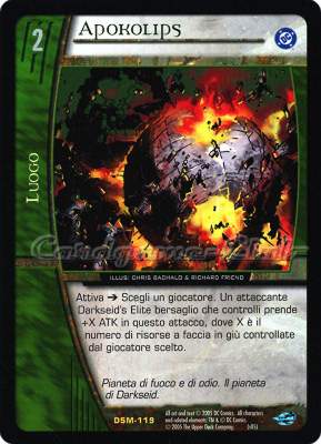 DSM-119 Apokolips rara -NEAR MINT-