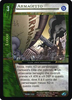 DSM-120 Armagetto non comune -NEAR MINT-