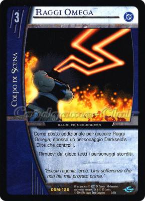 DSM-126 Raggi Omega rara -NEAR MINT-