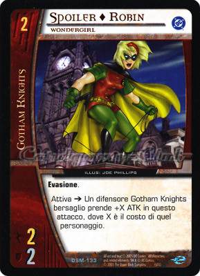 DSM-133 Spoiler + Robin non comune -NEAR MINT-