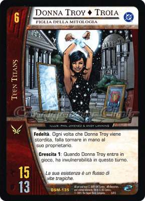 DSM-135 Donna Troy + Troia rara -NEAR MINT-