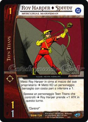 DSM-136 Roy Harper + Speedy rara -NEAR MINT-
