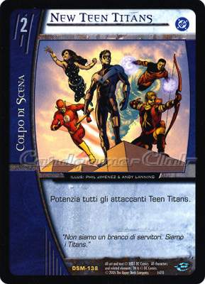 DSM-138 New Teen Titans rara -NEAR MINT-