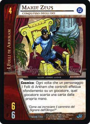 DSM-140 Maxie Zeus non comune -NEAR MINT-