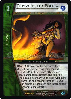 DSM-145 Pozzo della Follia rara -NEAR MINT-