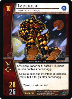 DSM-149 Imperiex rara -NEAR MINT-