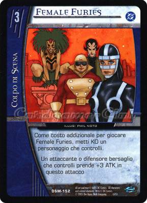 DSM-152 Female Furies comune -NEAR MINT-