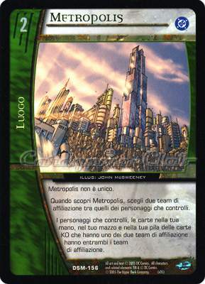 DSM-156 Metropolis comune -NEAR MINT-