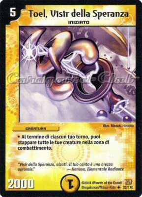 DM-01 022/110 Toel, Visir della Speranza non comune -NEAR MINT-